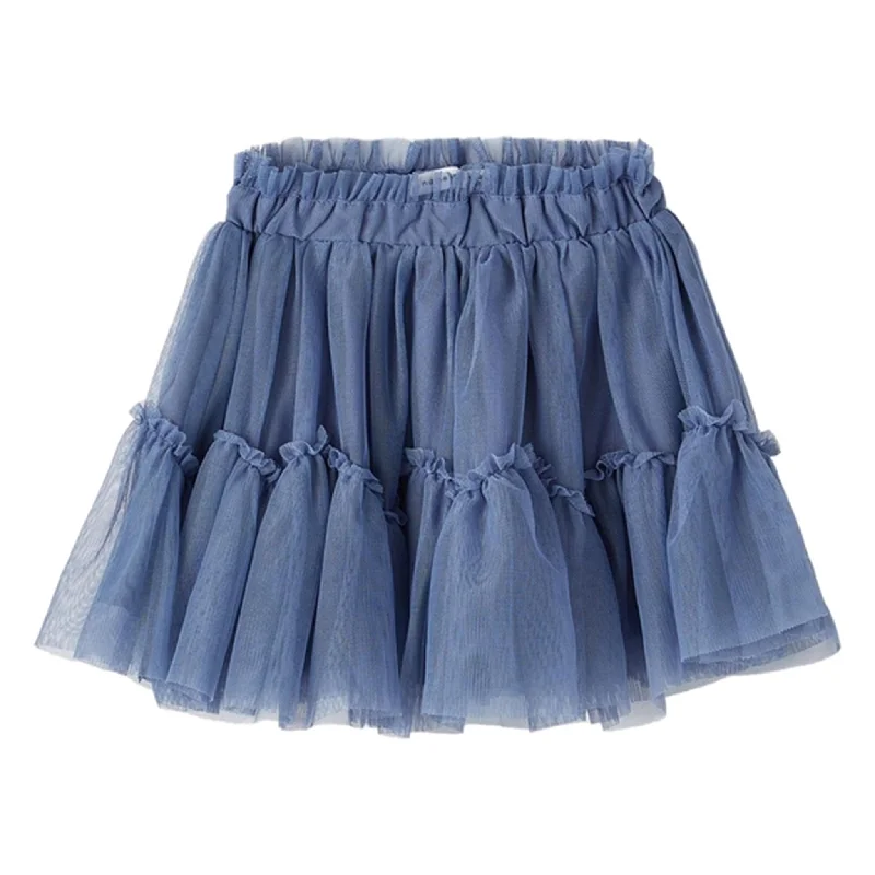 Chic Simplicity Name it Bijou Blue Batille Tulle Skirt
