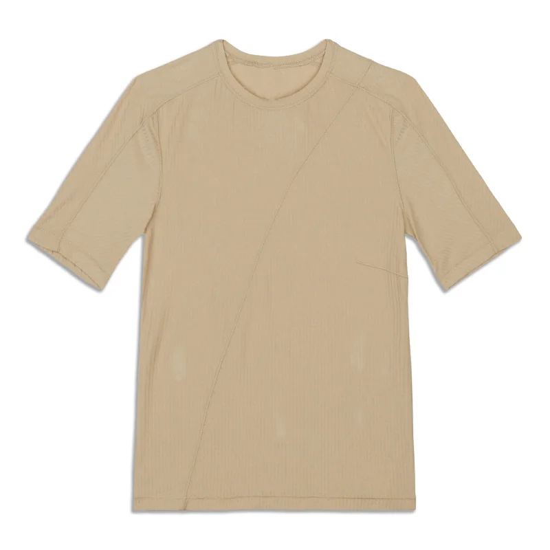 Asymmetrical Ribbed T-Shirt - Resale