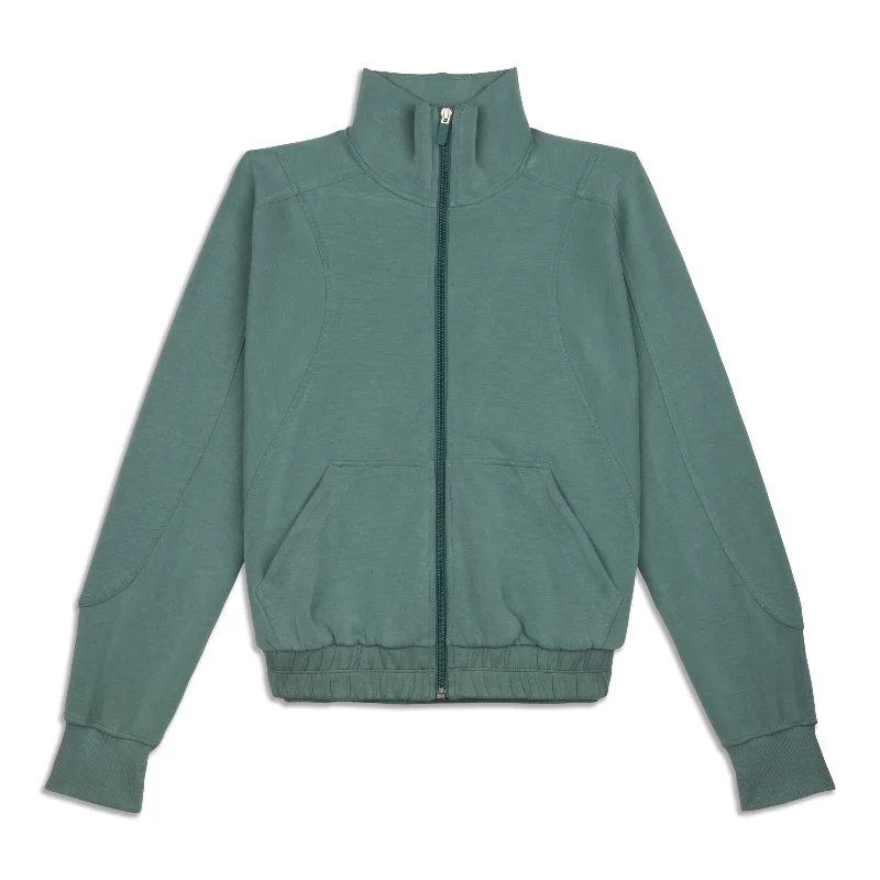 Brushed Softstreme Funnel Neck Zip Up - Resale