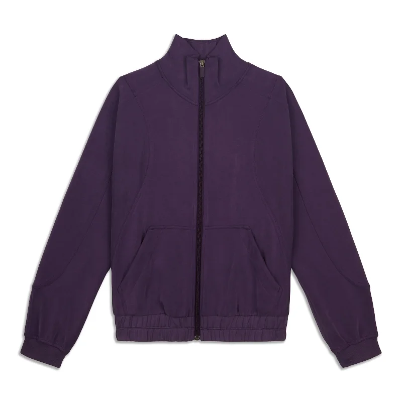 Brushed Softstreme Funnel Neck Zip Up - Resale