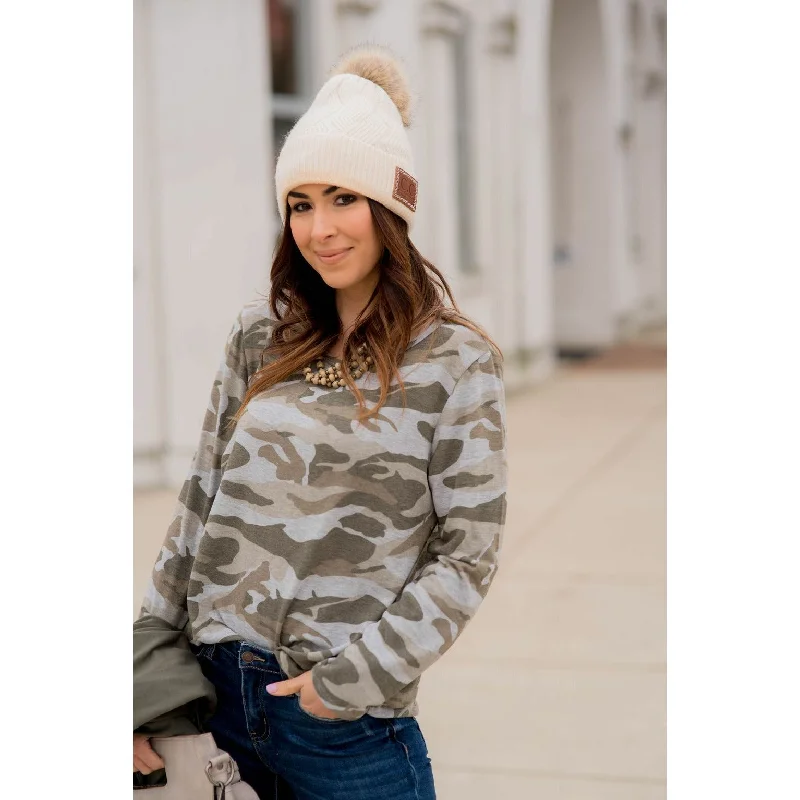 Camo Long Sleeve Tee