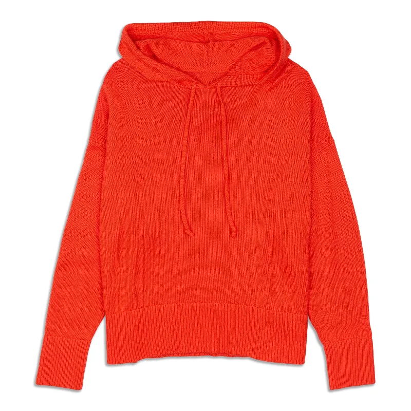 Double Knit Sweater Hoodie