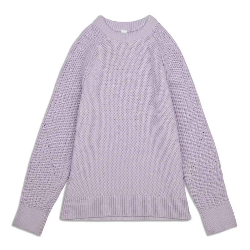 Honeycomb Crewneck Sweater - Resale