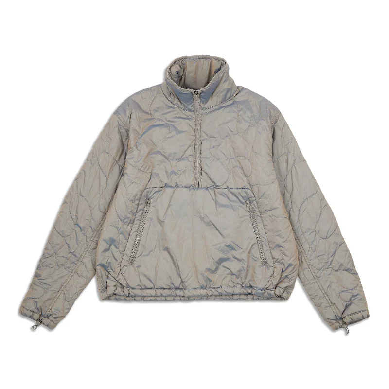 Insulated Quilted Pullover Jkt - Resale