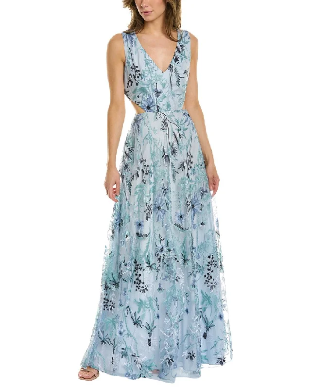 Marchesa Notte Sleeveless Gown