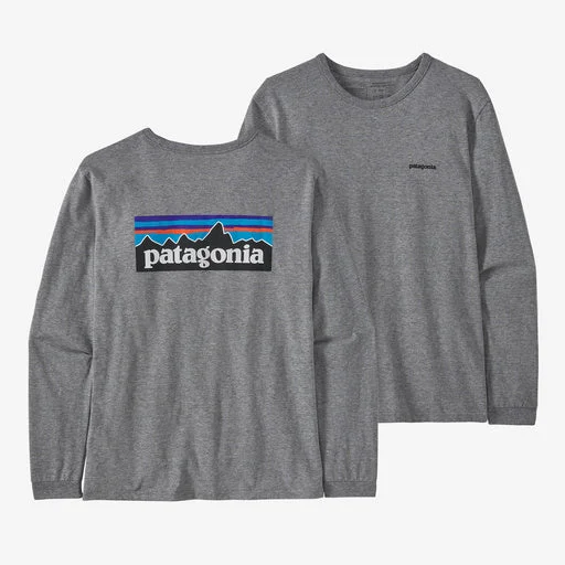 Patagonia Women's Long-Sleeved P-6 Logo Responsibili-Tee® 2024