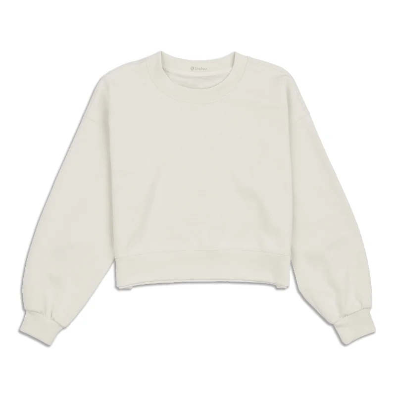 Perfectly Oversized Cropped Sweatshirt - Resale