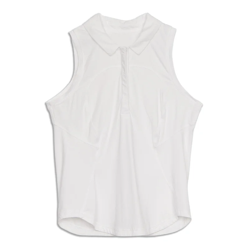 Quick Dry Sleeveless Polo Shirt - Resale