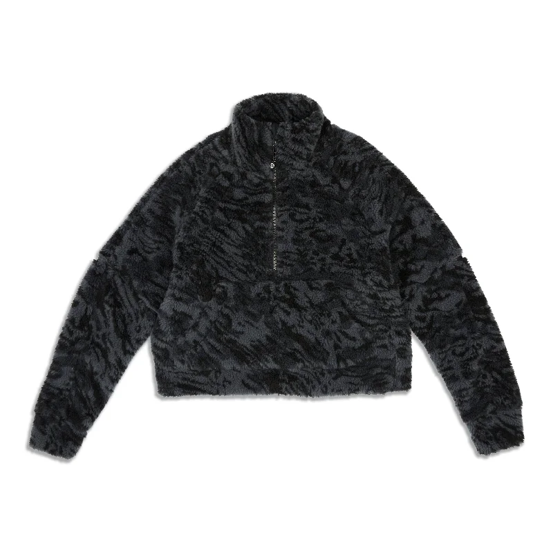 Scuba Oversized Fleece Funnel Neck - Resale