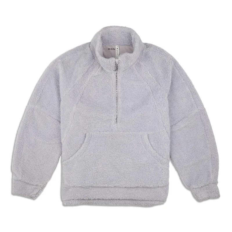 Scuba Oversized Fleece Funnel-Neck - Resale