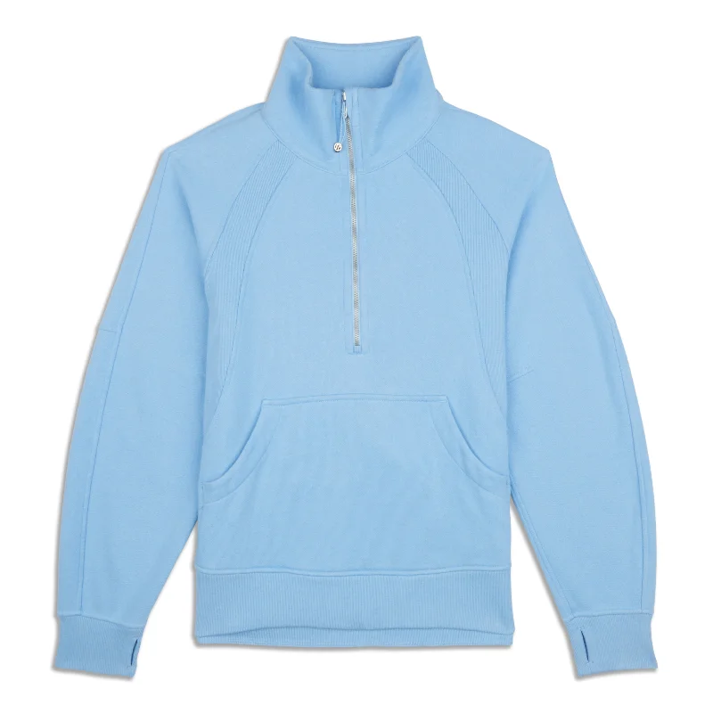 Scuba Oversized Funnel-Neck Half Zip - Resale