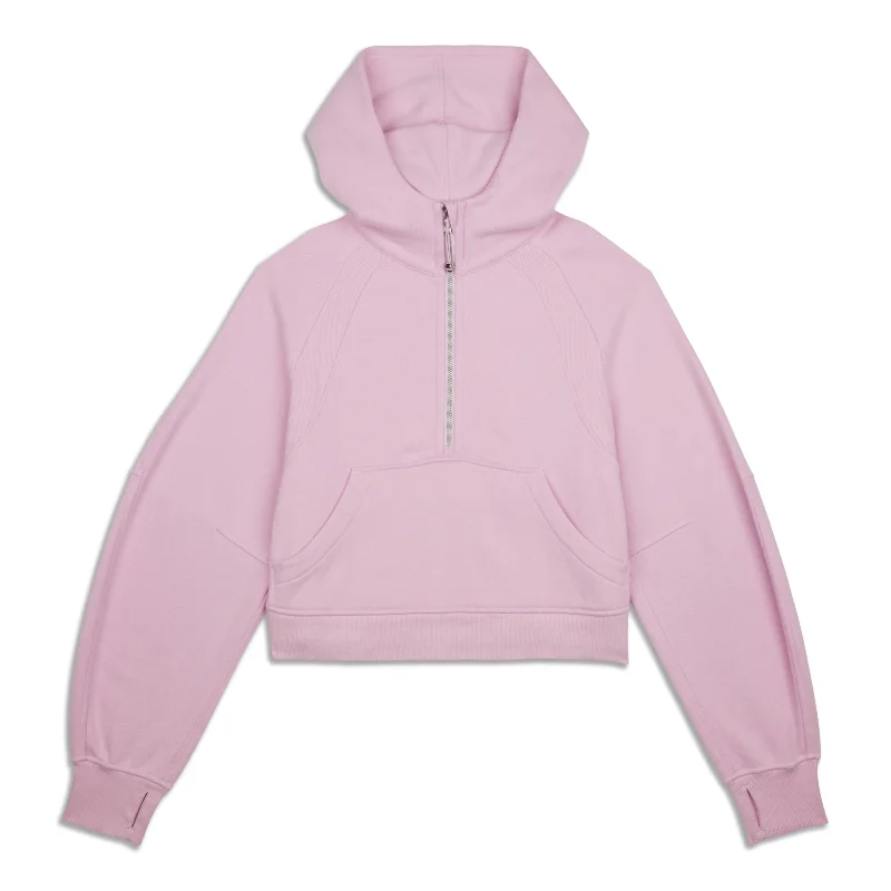 Scuba Oversized Half-Zip Hoodie - Resale