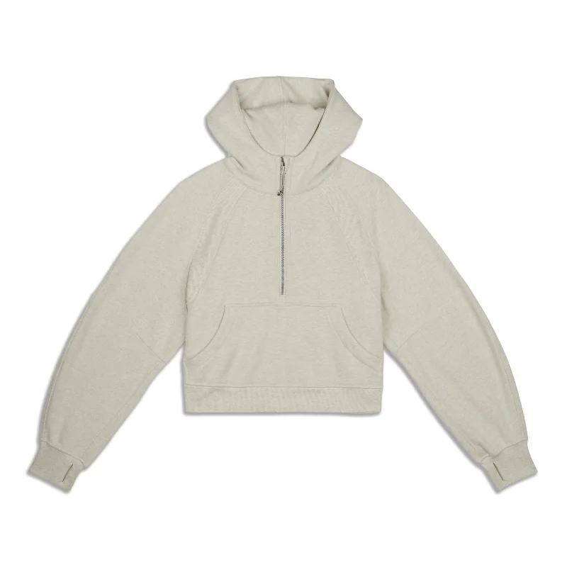 Scuba Oversized Half-Zip Hoodie - Resale