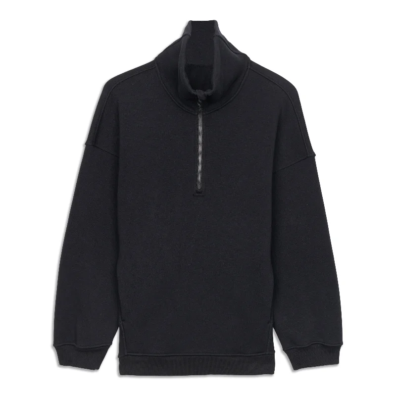 Thick Fleece Half Zip - Resale