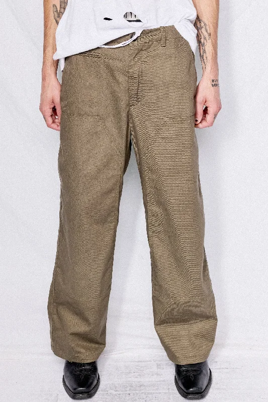 Grey Drill Denim Full Pant