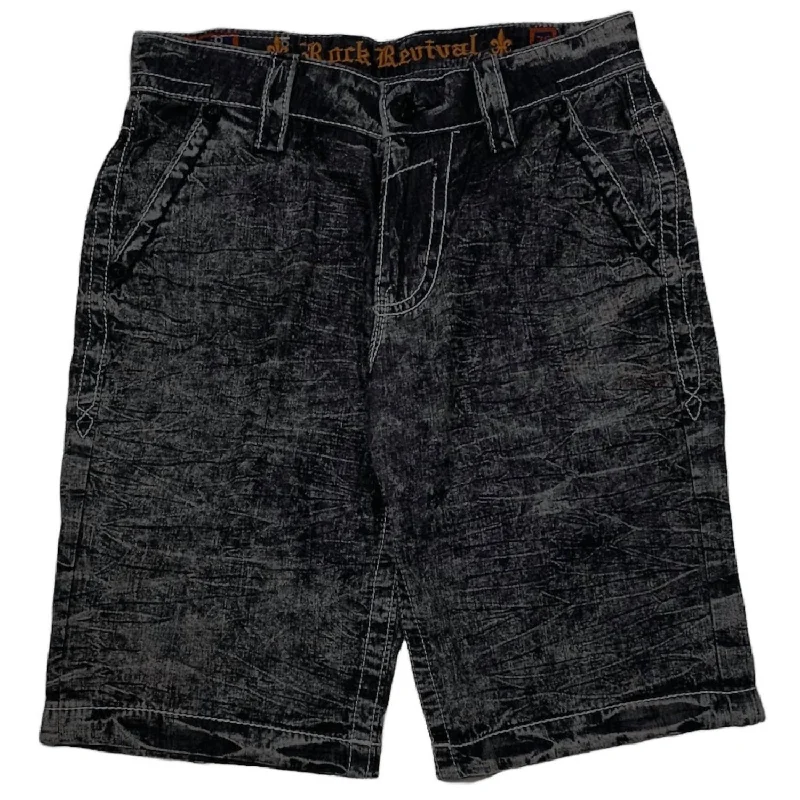 Men's Denim Short In Acid Wash