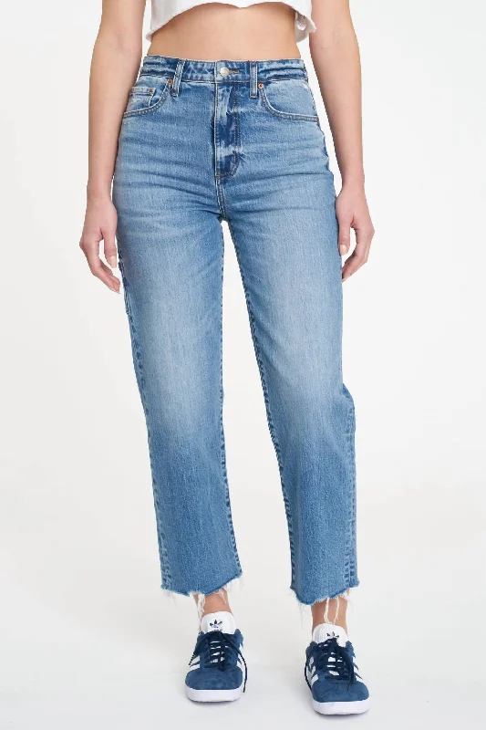 Sundaze Utility Crop Jeans In Shut Down