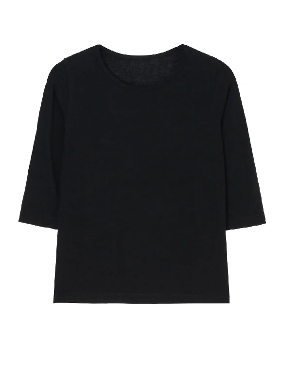 40/ HARD TWISTED RAYON JERSEY OVERSIZED T