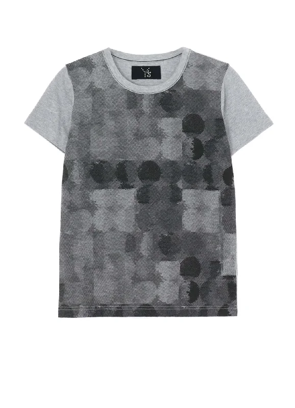 POLKA DOT PIGMENT PRINT T