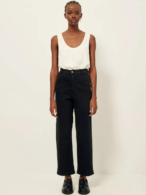 Sessun Bay Cruise Jeans in Pure Black