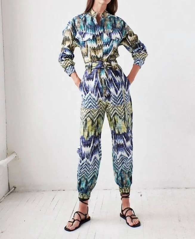 Women's Nino Jumpsuit In Calvi Blue