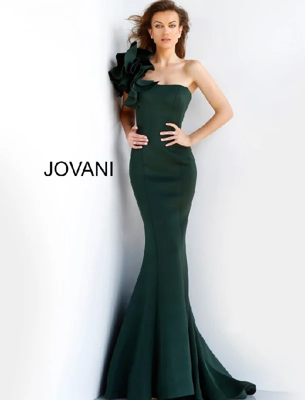 Jovani 63994 Long Fitted Mermaid Evening Formal Prom Dress